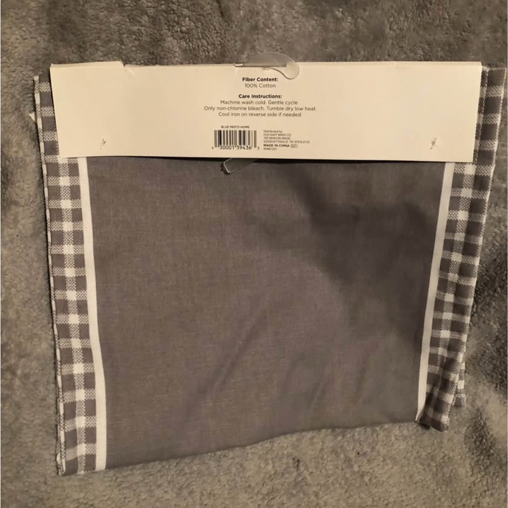 True Living Gray Table Runner - Picture 5 of 6